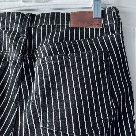 Madewell 9” High Riser Skinny Railroad Stripe Limited Edition Jeans 29 - Picture 10 of 13